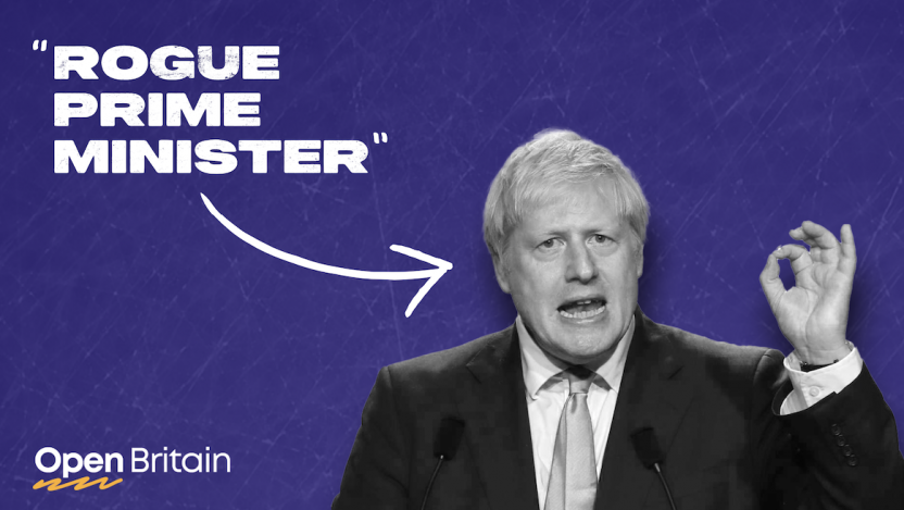 Rewrite the Ministerial Code so we never have to suffer a rogue Prime Minister again. #StopTheRot